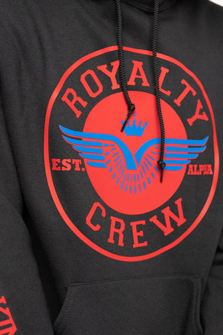 Custom Royalty Crew Hoodie